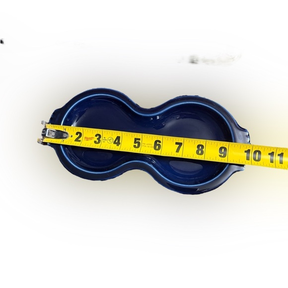 Fiestaware Cobalt Blue Sugar & Cream Tray (TRAY ONLY) - Picture 5 of 6